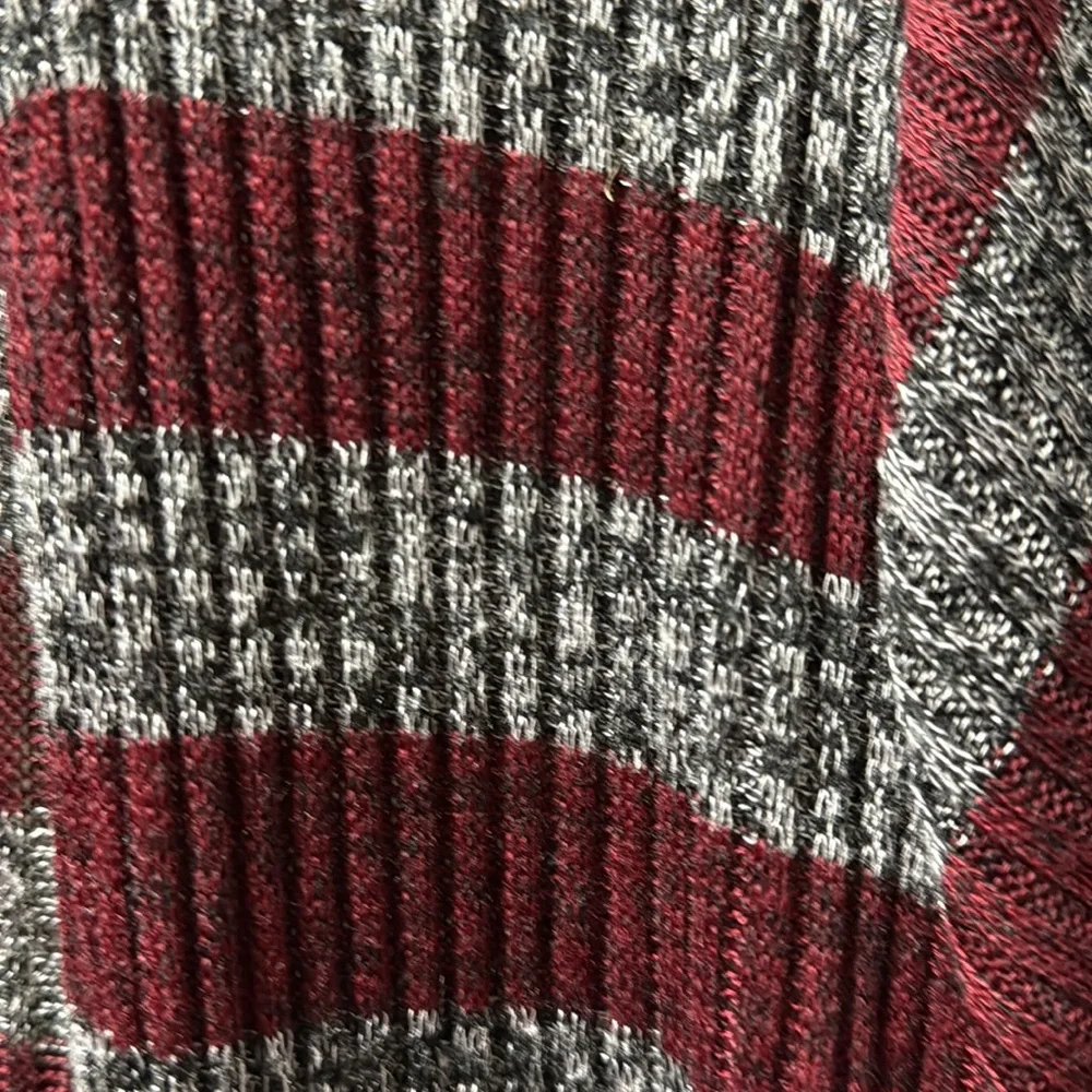 Lularoe Sarah Gray and Maroon Size Large - Picture 4 of 4